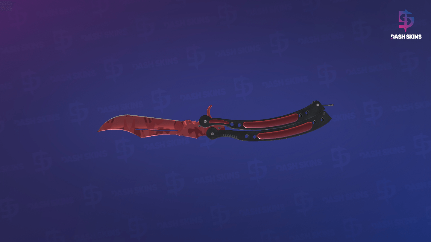 ★ Butterfly Knife | Slaughter (Factory New) Screenshot Playside