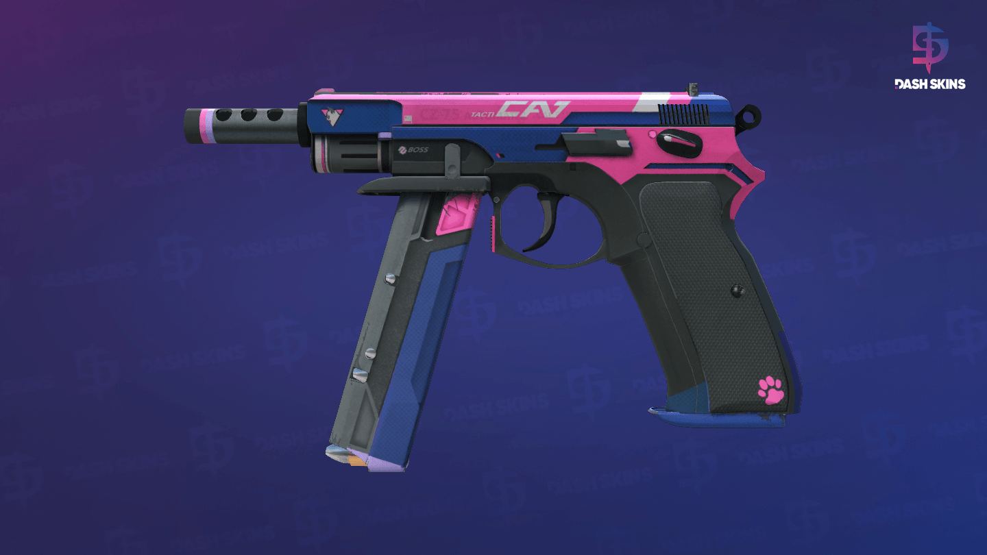 CZ75-Auto | Tacticat (Minimal Wear) Screenshot Playside