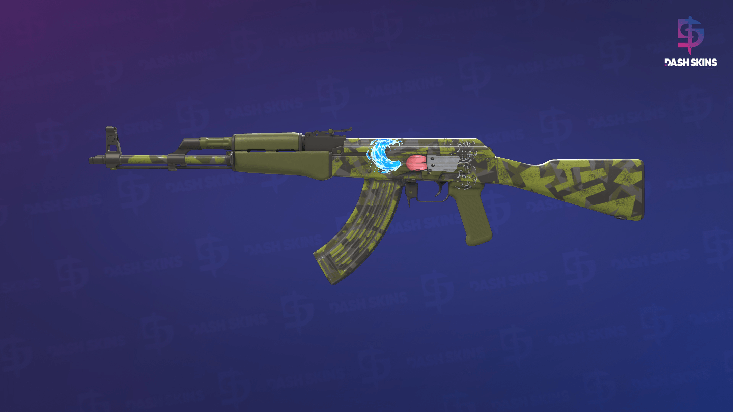 AK-47 | Olive Polycam (Factory New) Screenshot Playside