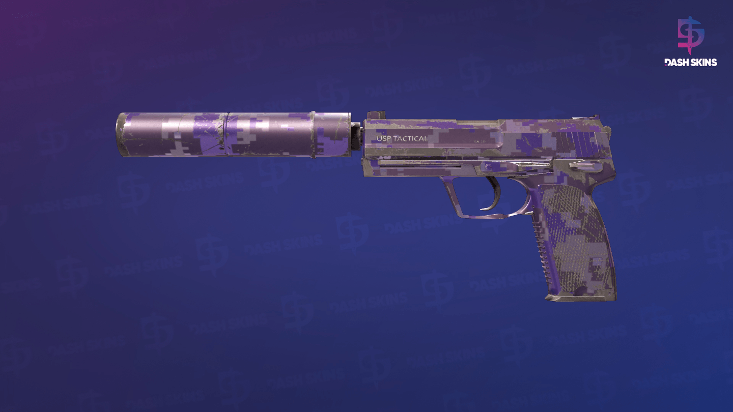 USP-S | Purple DDPAT (Field-Tested) Screenshot Playside