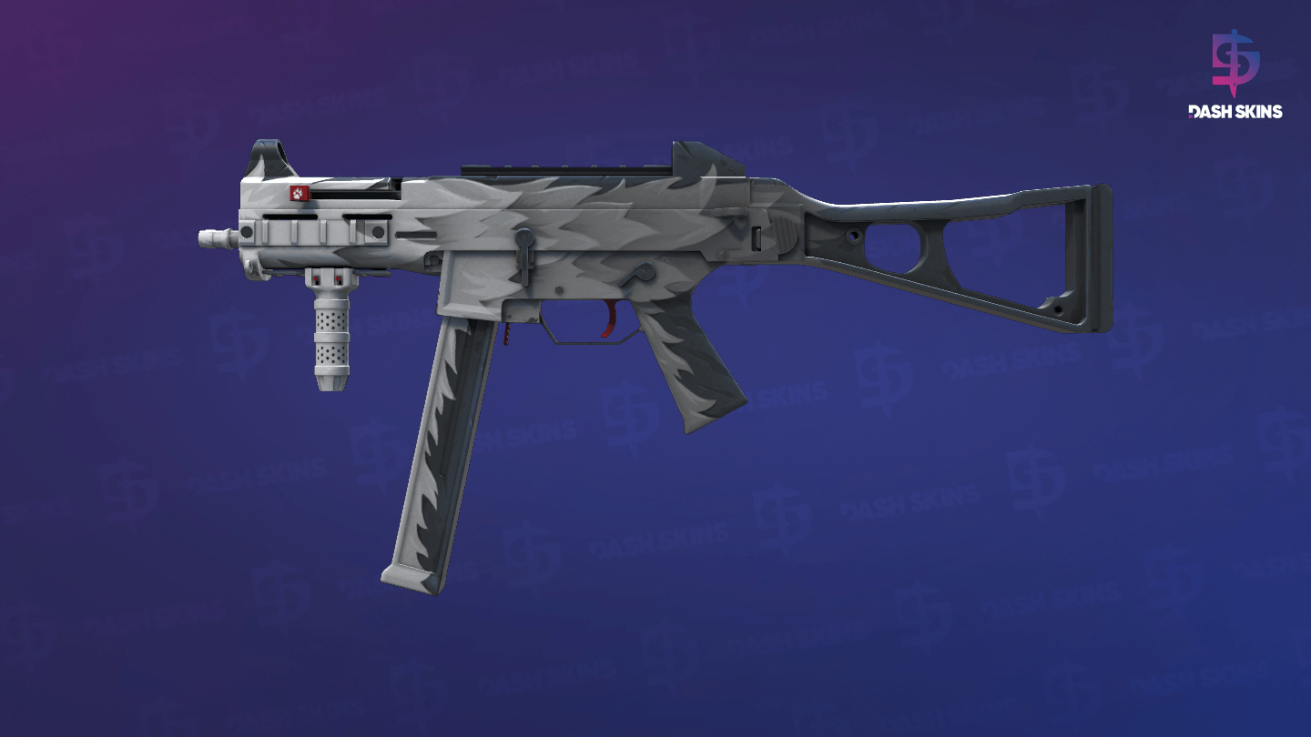 UMP-45 | Arctic Wolf (Field-Tested) Screenshot Playside