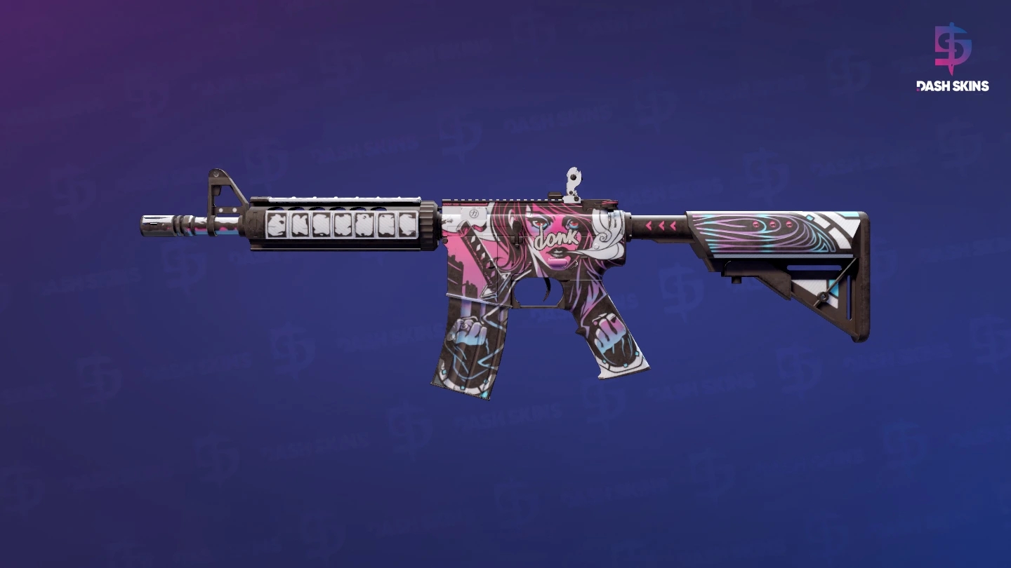 M4A4 | Neo-Noir (Minimal Wear) Screenshot Playside