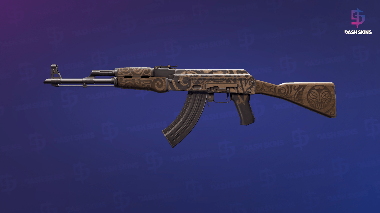 AK-47 | Uncharted (Minimal Wear) Screenshot Playside