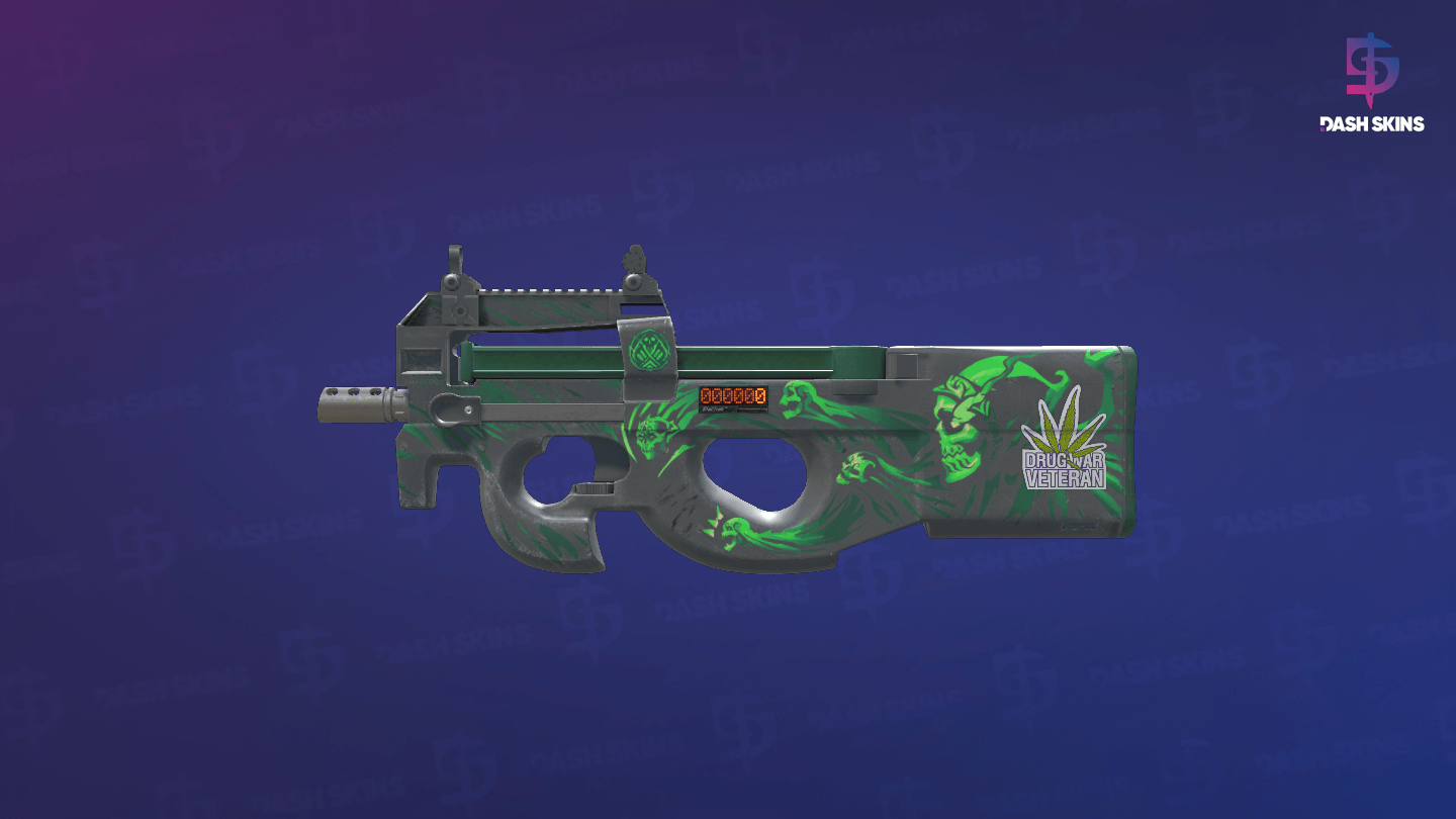StatTrak™ P90 | Grim (Minimal Wear) Screenshot Playside