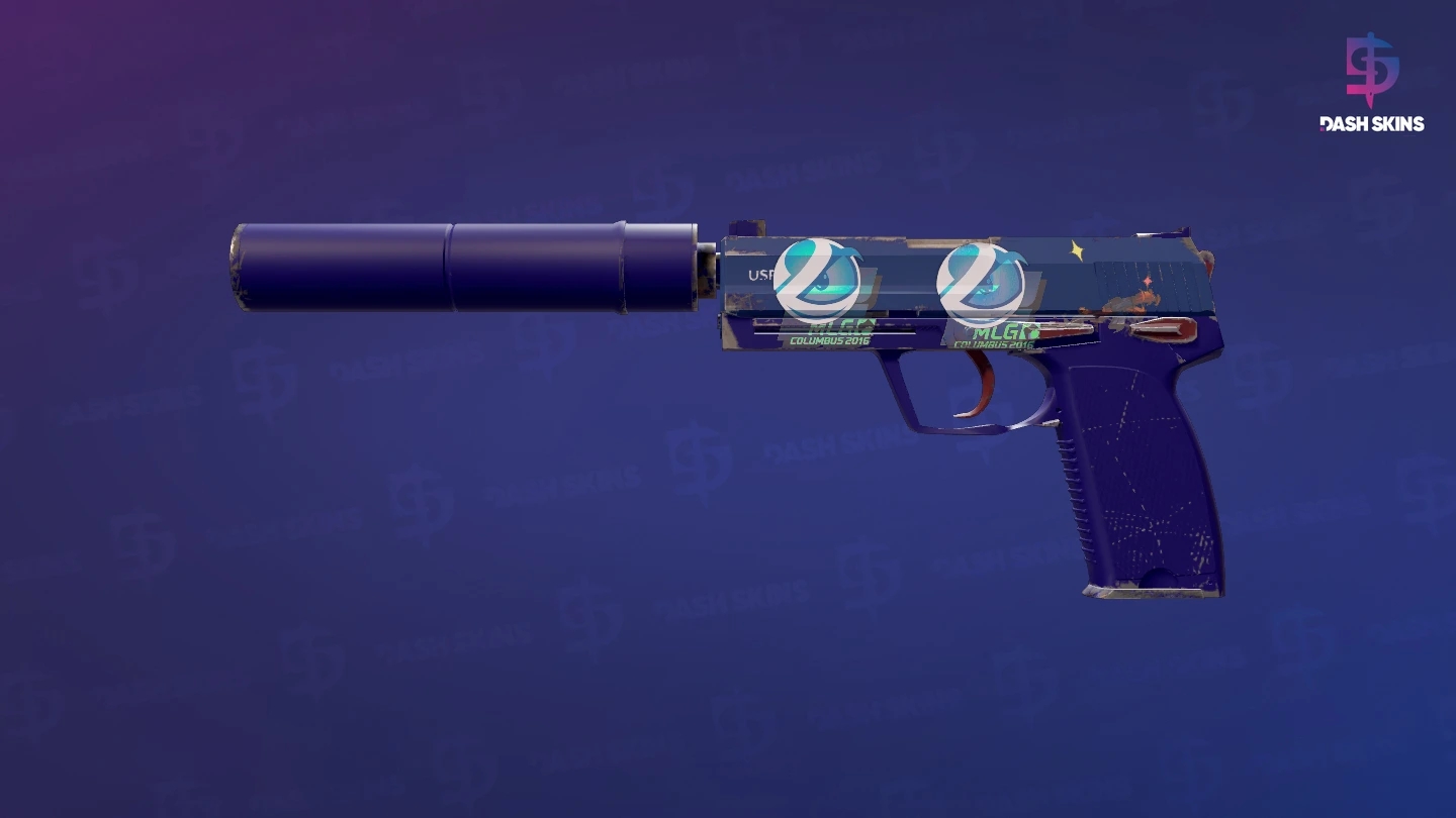 USP-S | Royal Blue (Minimal Wear) Screenshot Playside