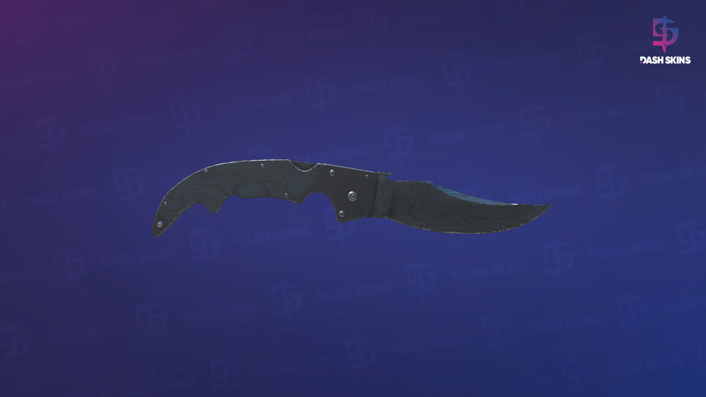 ★ Falchion Knife | Damascus Steel (Well-Worn) Screenshot Playside