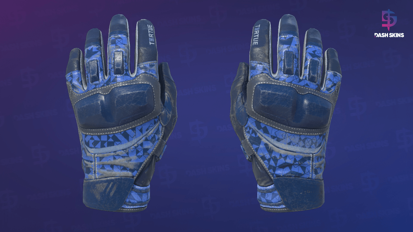 ★ Moto Gloves | Polygon (Well-Worn) Screenshot Playside