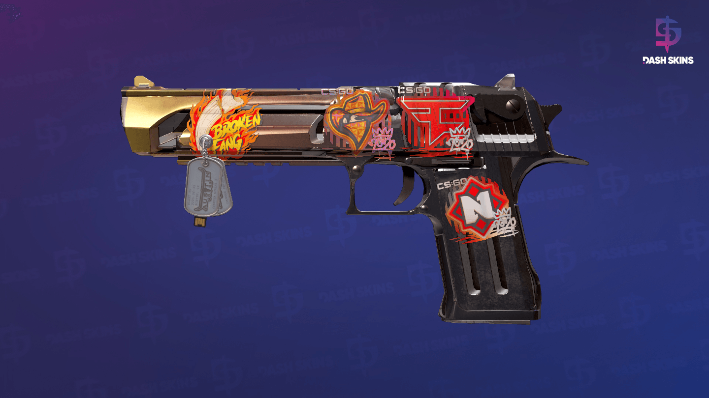 Desert Eagle | Light Rail (Well-Worn) Screenshot Playside