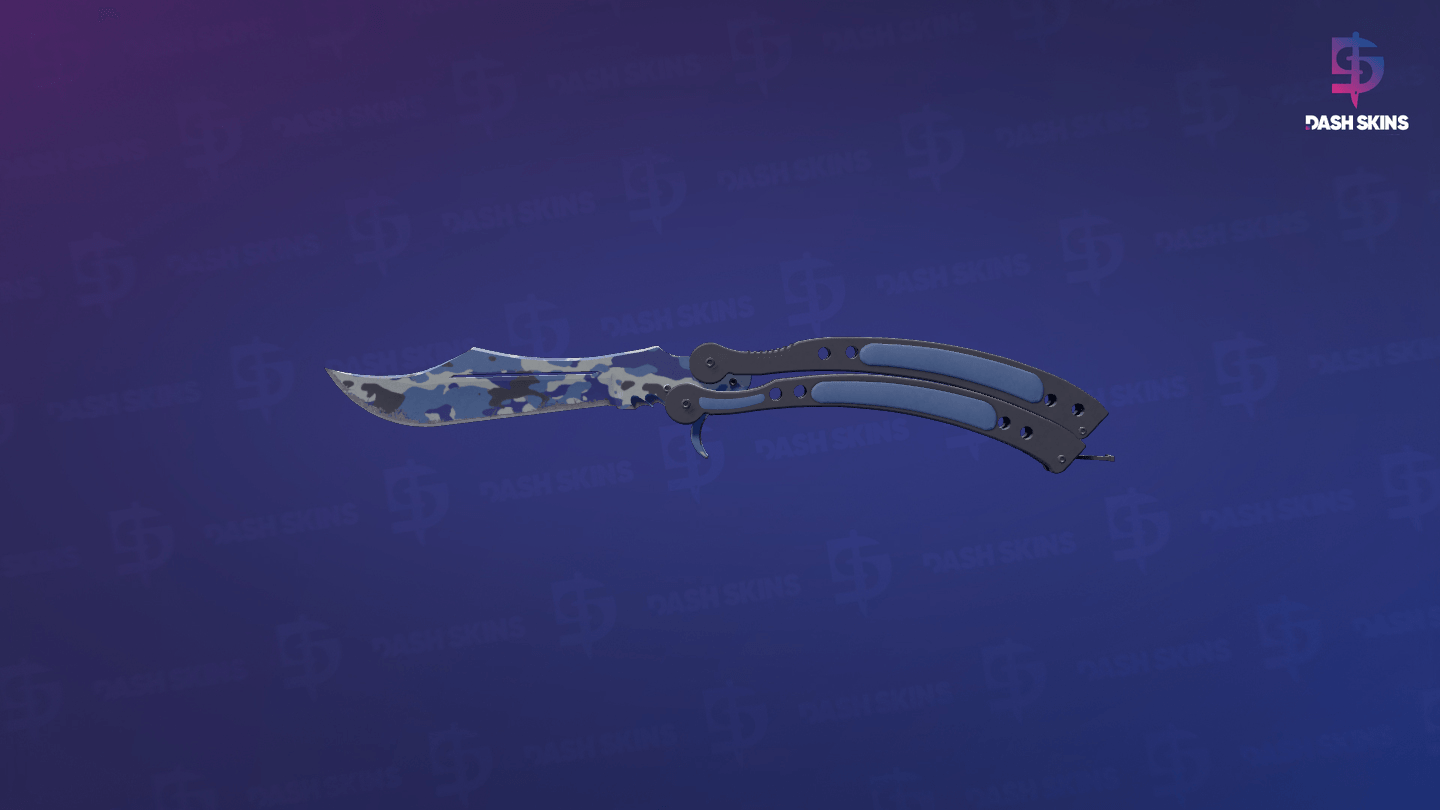 ★ Butterfly Knife | Bright Water (Field-Tested) Screenshot Playside