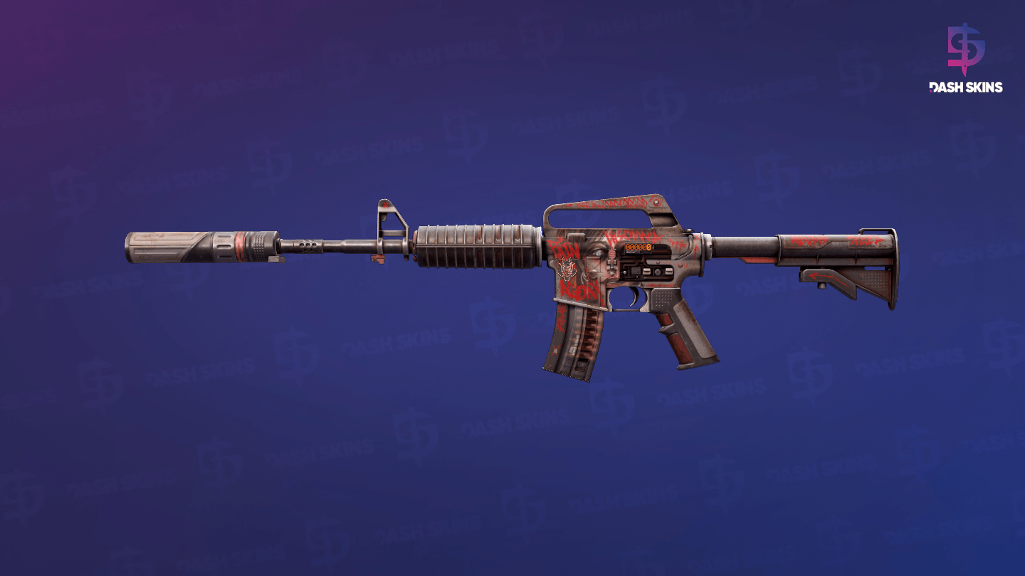 StatTrak™ M4A1-S | Night Terror (Minimal Wear) Screenshot Playside