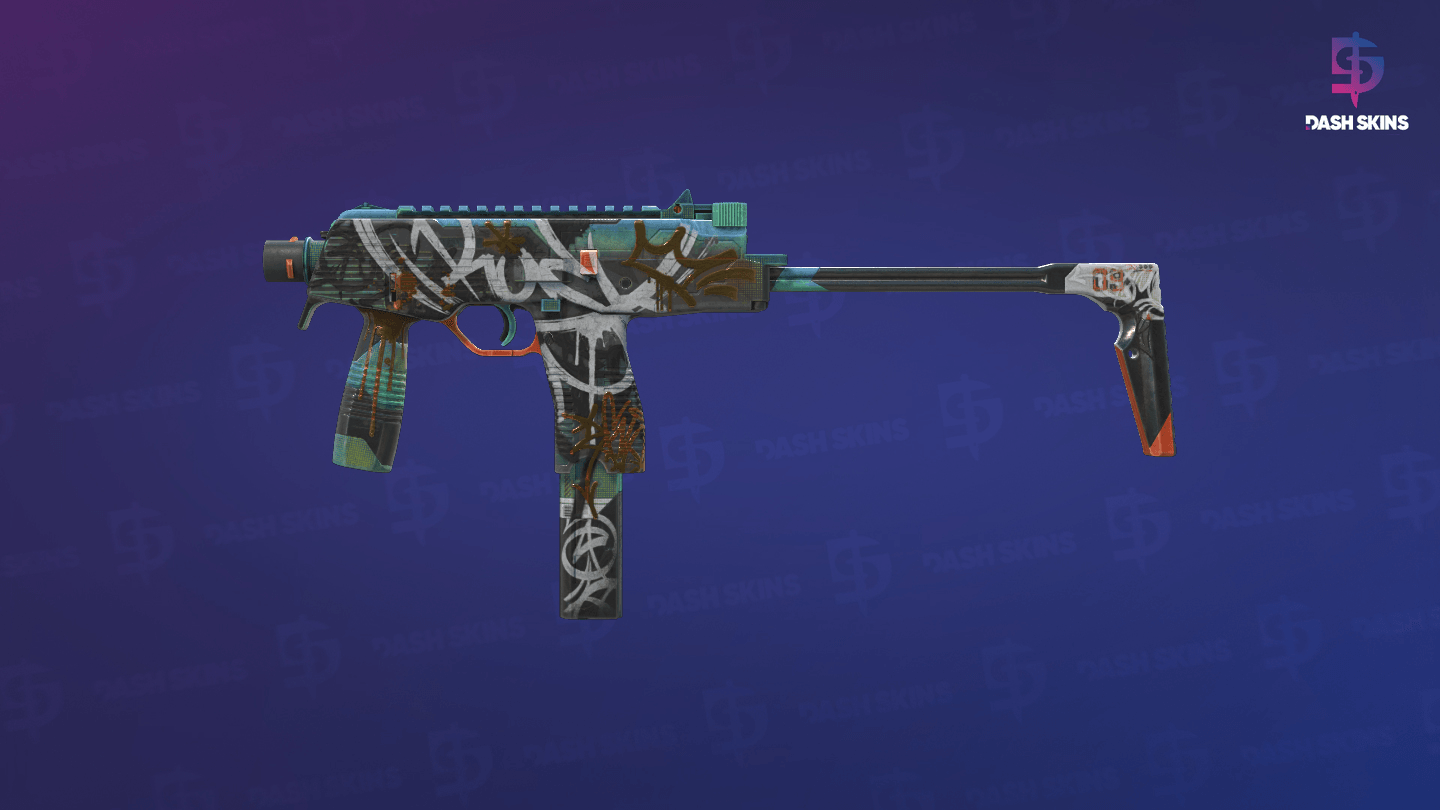 MP9 | Urban Sovereign (Battle-Scarred) Screenshot Playside