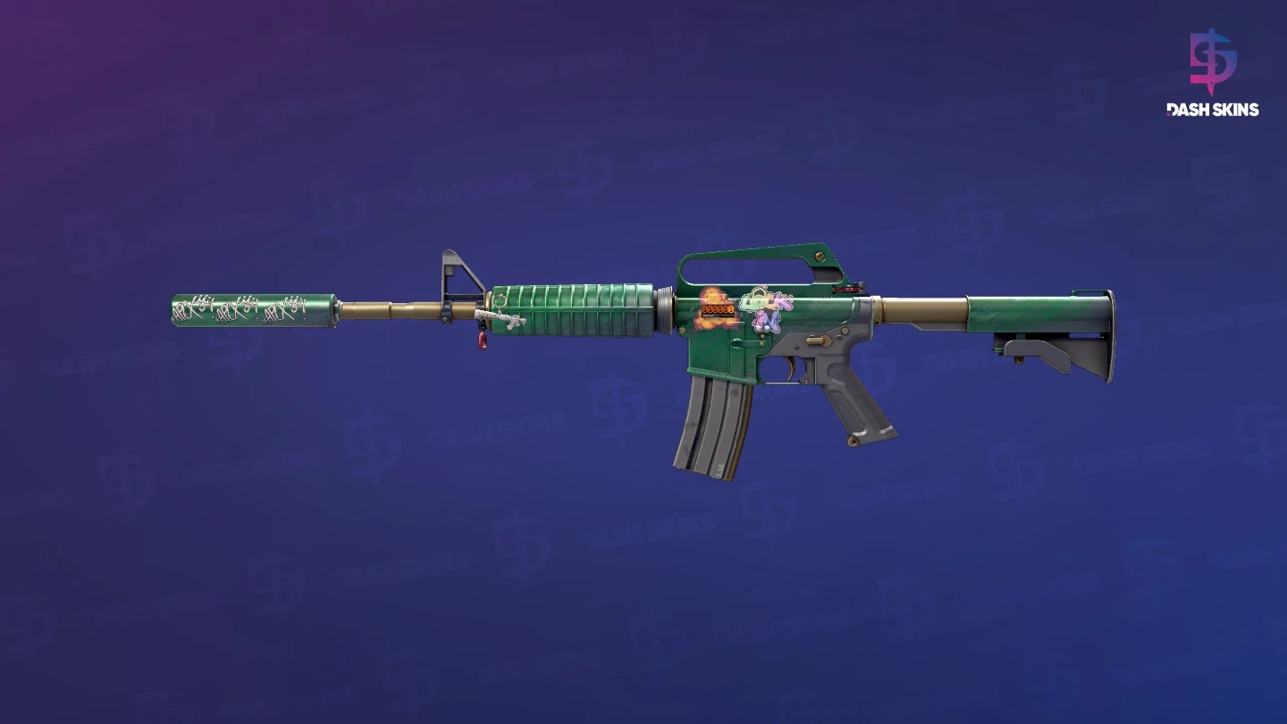 StatTrak™ M4A1-S | Electrum (Field-Tested) Screenshot Playside