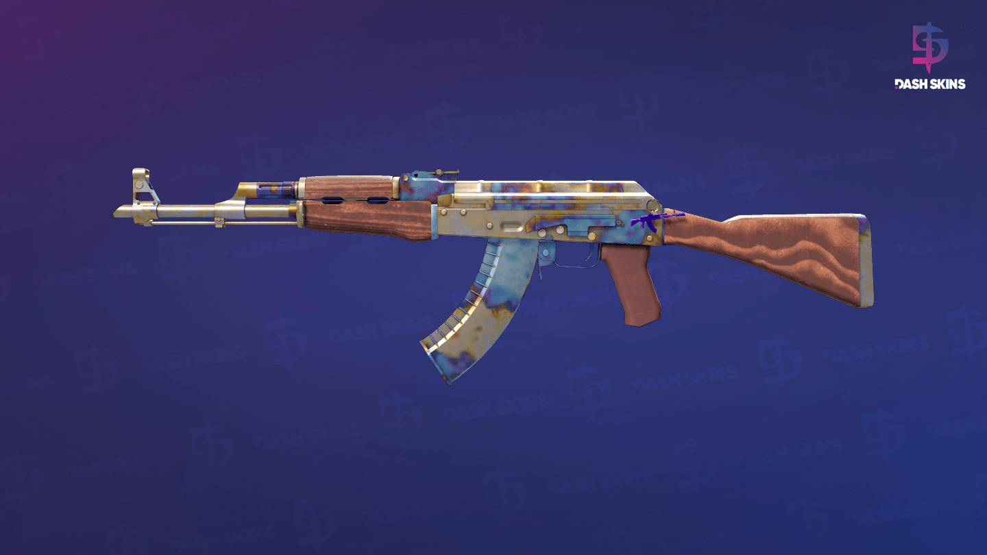 AK-47 | Case Hardened (Minimal Wear) Screenshot Playside