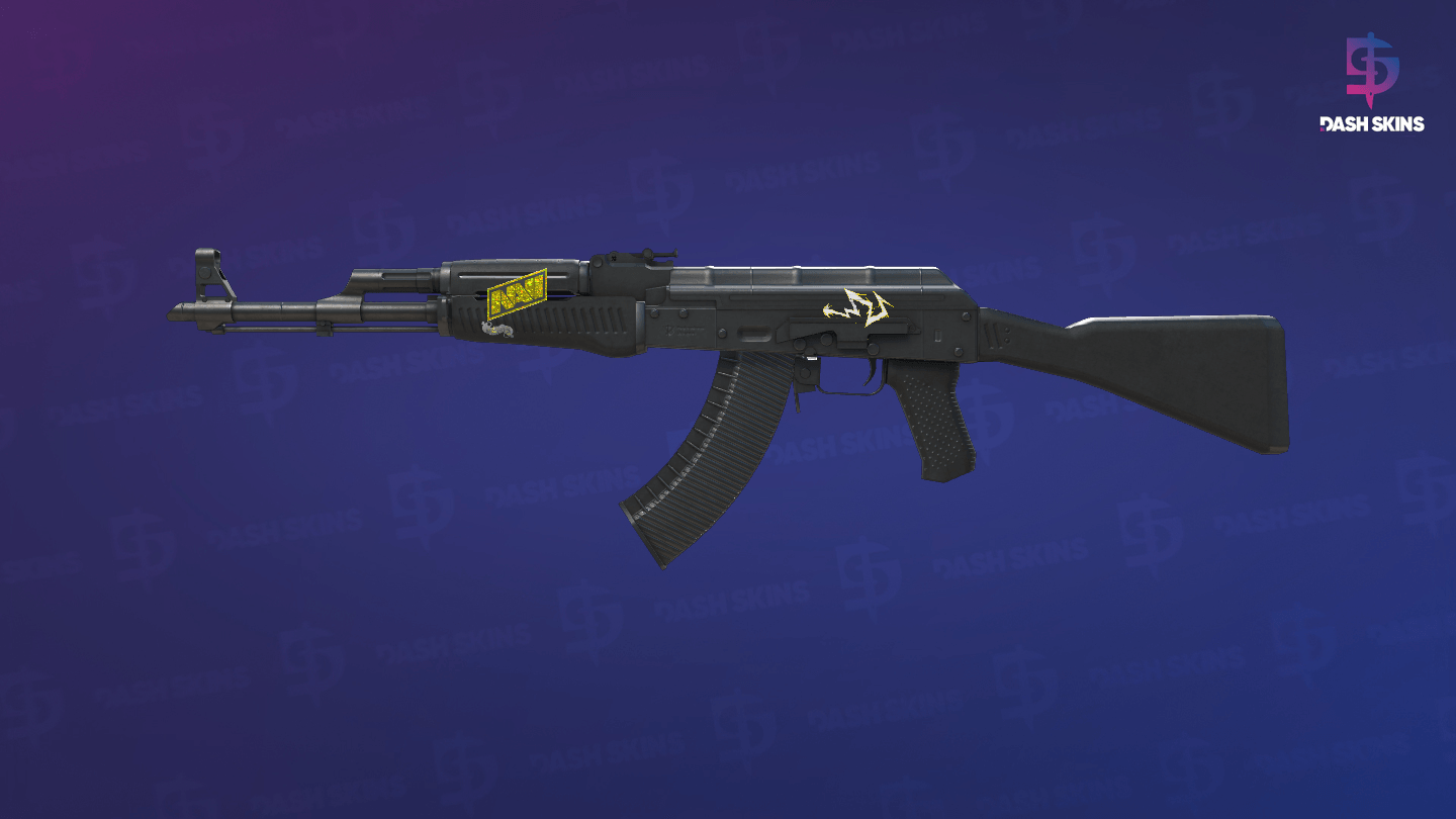 AK-47 | Slate (Well-Worn) Screenshot Playside
