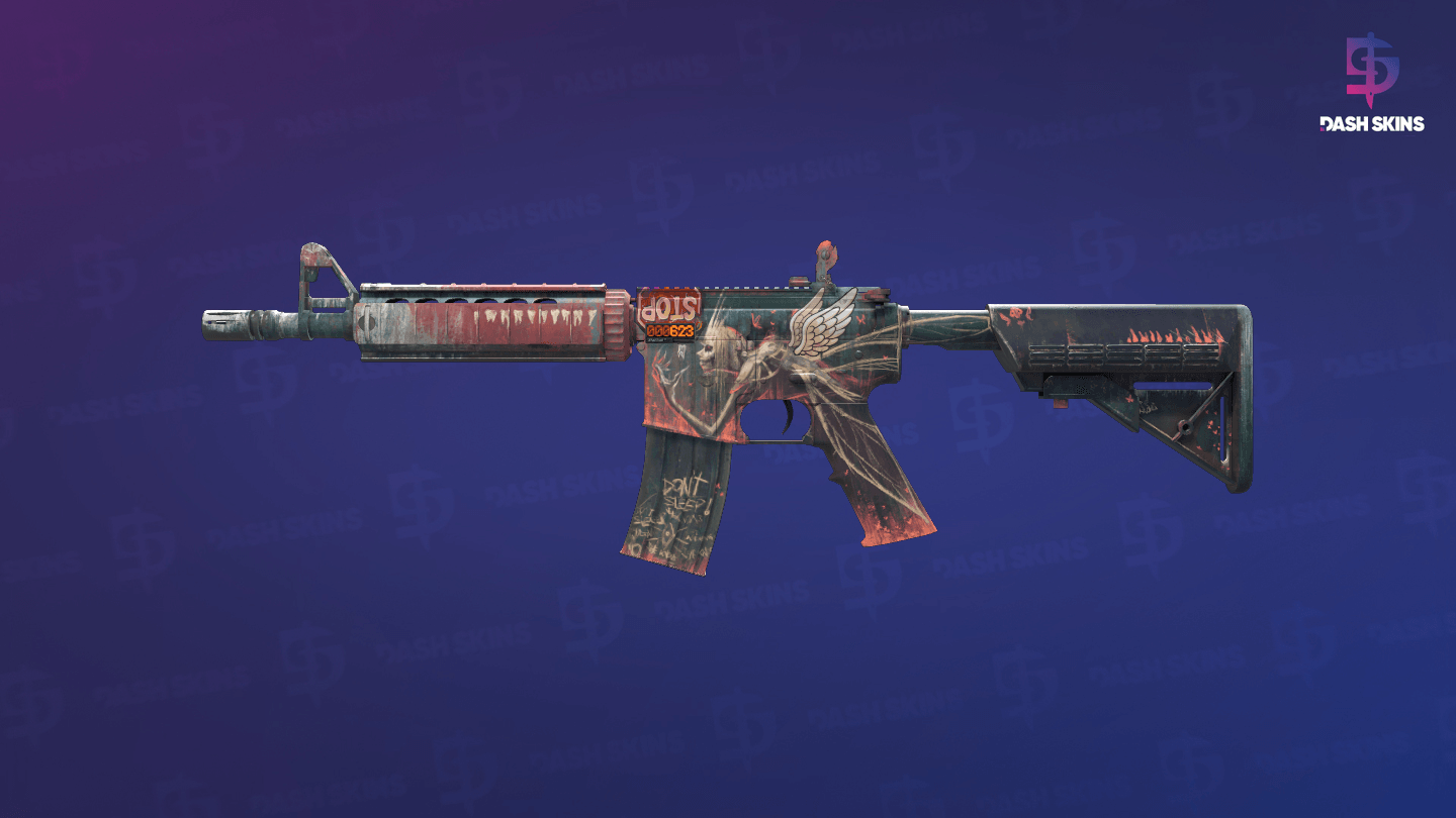 StatTrak™ M4A4 | Tooth Fairy (Field-Tested) Screenshot Playside