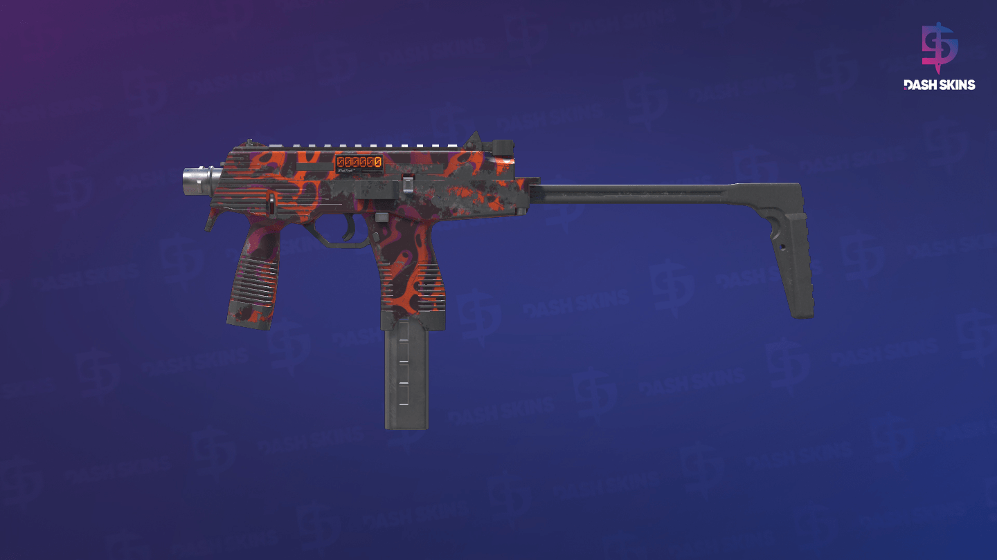 StatTrak™ MP9 | Ruby Poison Dart (Field-Tested) Screenshot Playside