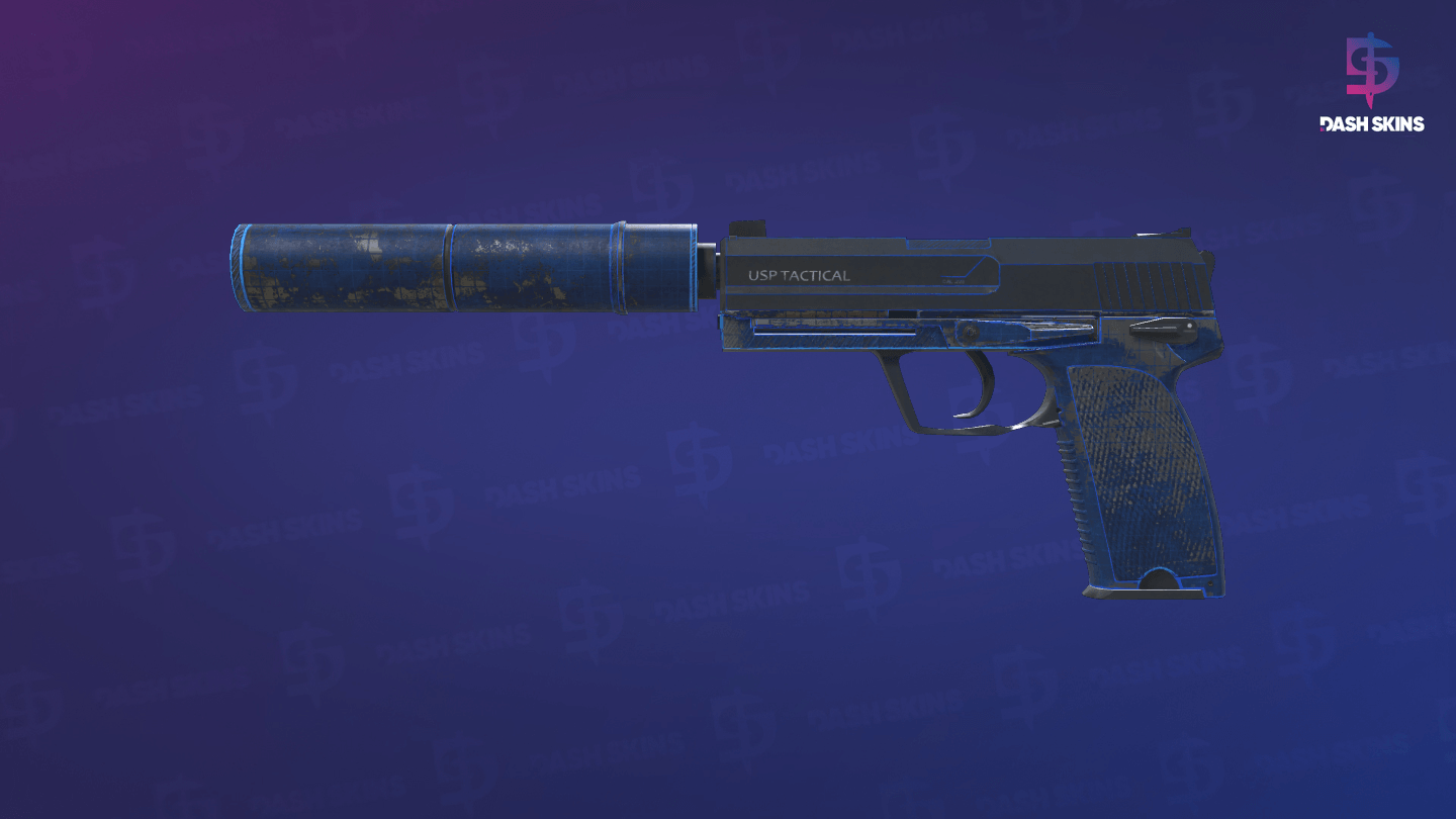USP-S | Blueprint (Battle-Scarred) Screenshot Playside