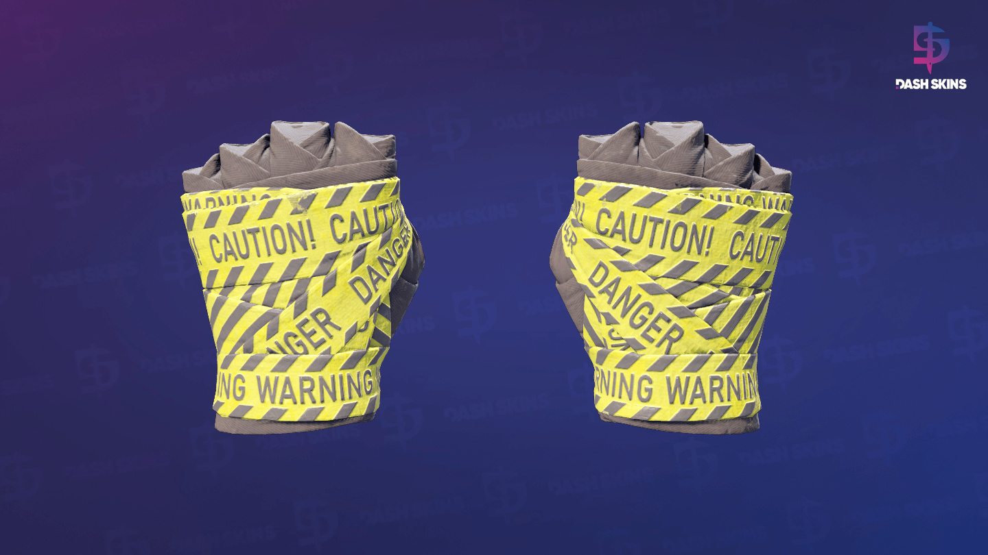 ★ Hand Wraps | CAUTION! (Field-Tested) Screenshot Playside
