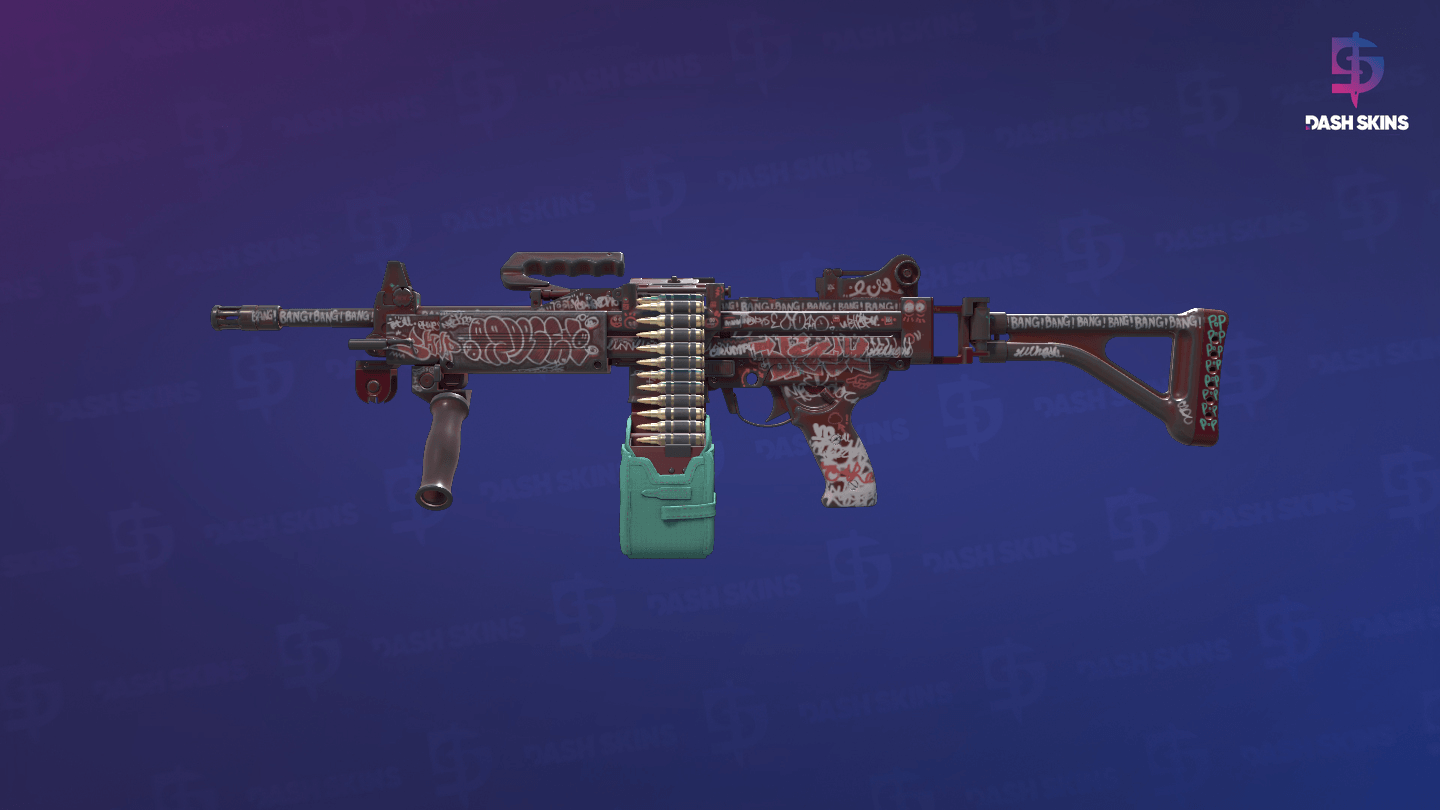 Negev | Wall Bang (Factory New) Screenshot Playside