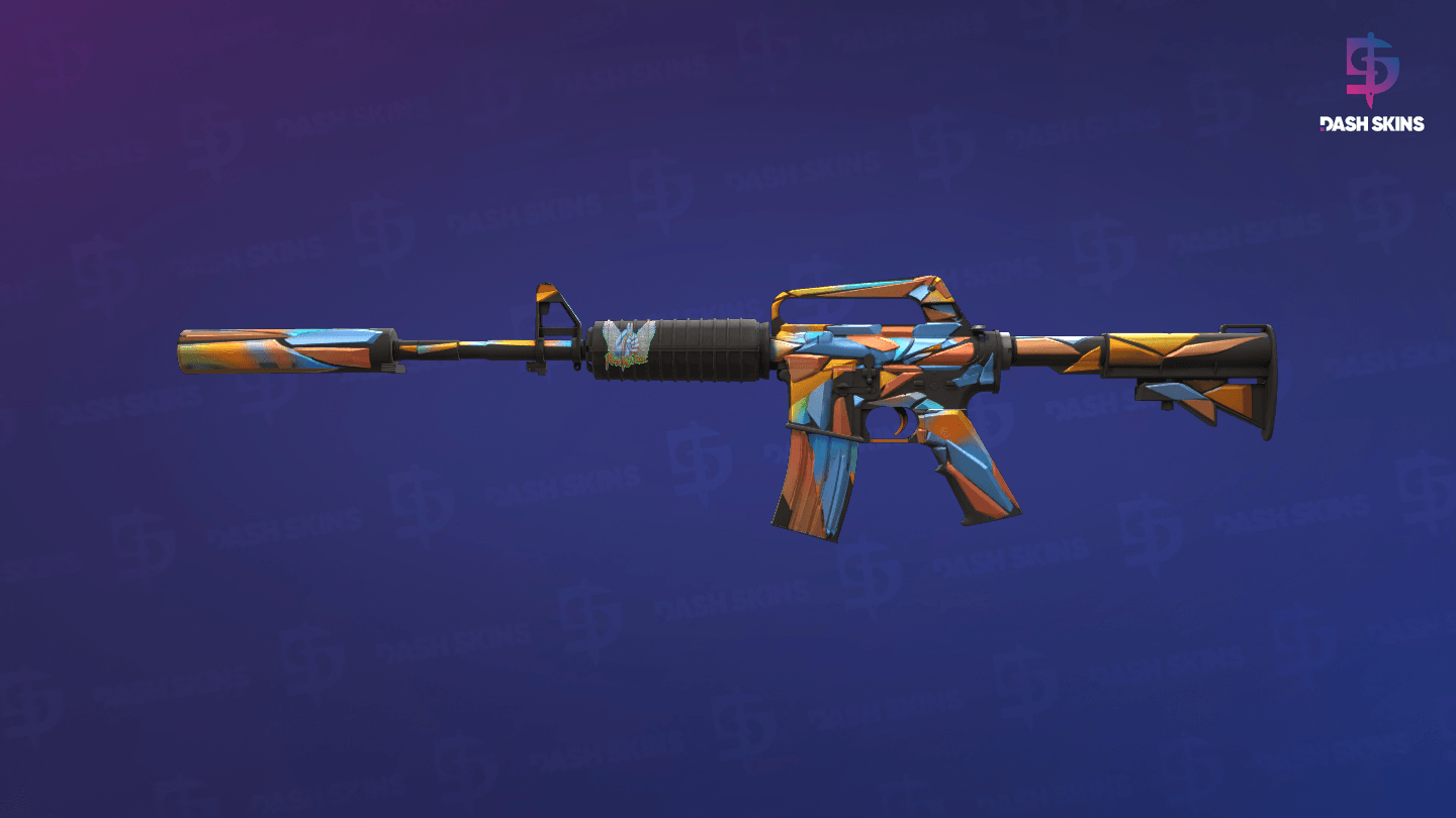 M4A1-S | Leaded Glass (Minimal Wear) Screenshot Playside