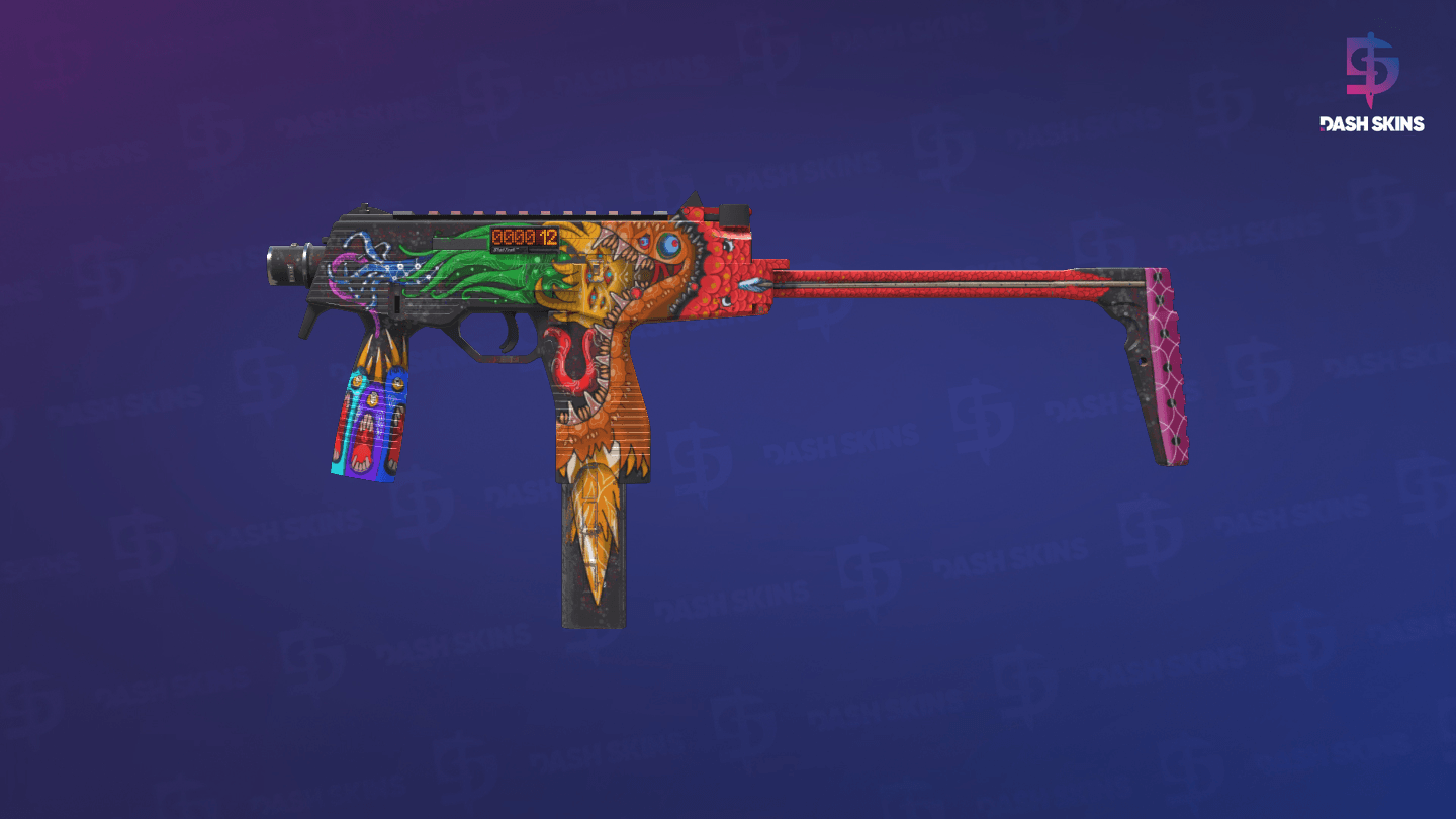 StatTrak™ MP9 | Food Chain (Field-Tested) Screenshot Playside