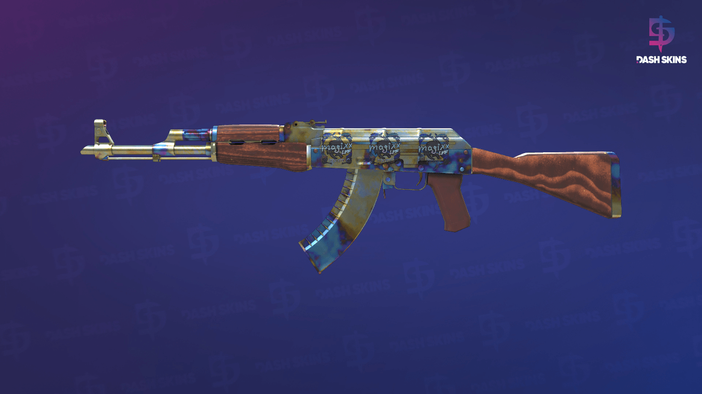 AK-47 | Case Hardened (Minimal Wear) Screenshot Playside