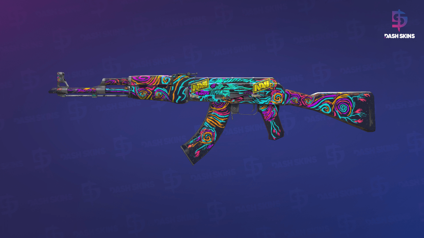 AK-47 | Nightwish (Well-Worn) Screenshot Playside