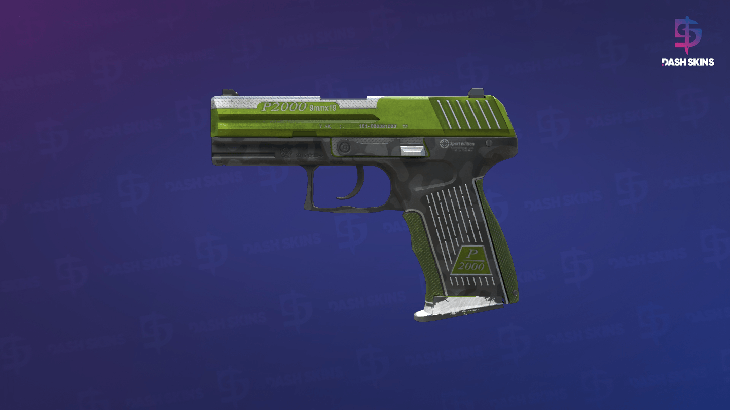 P2000 | Turf (Well-Worn) Screenshot Playside