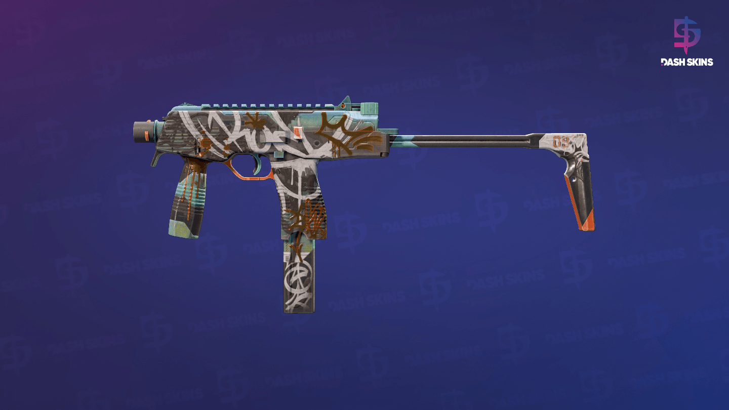 MP9 | Urban Sovereign (Battle-Scarred) Screenshot Playside