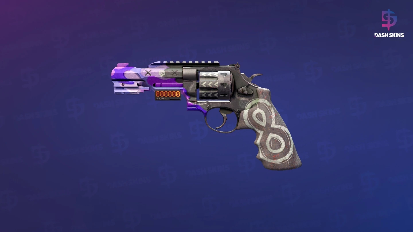 StatTrak™ R8 Revolver | Crazy 8 (Minimal Wear) Screenshot Playside