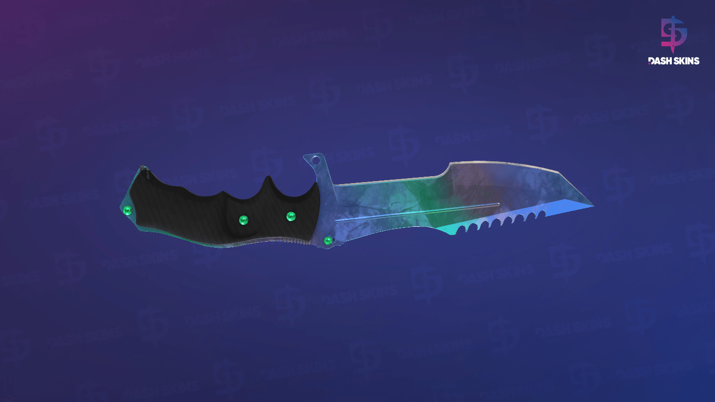 ★ Huntsman Knife | Gamma Doppler (Factory New) - Phase 1 Screenshot Playside