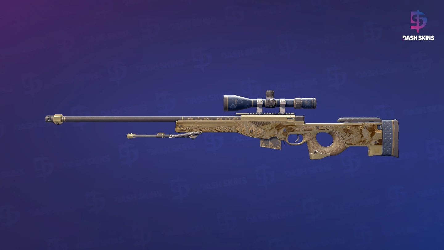 AWP | Queen's Gambit (Well-Worn) Screenshot Playside