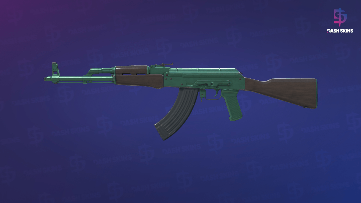 AK-47 | Wintergreen (Field-Tested) Screenshot Playside