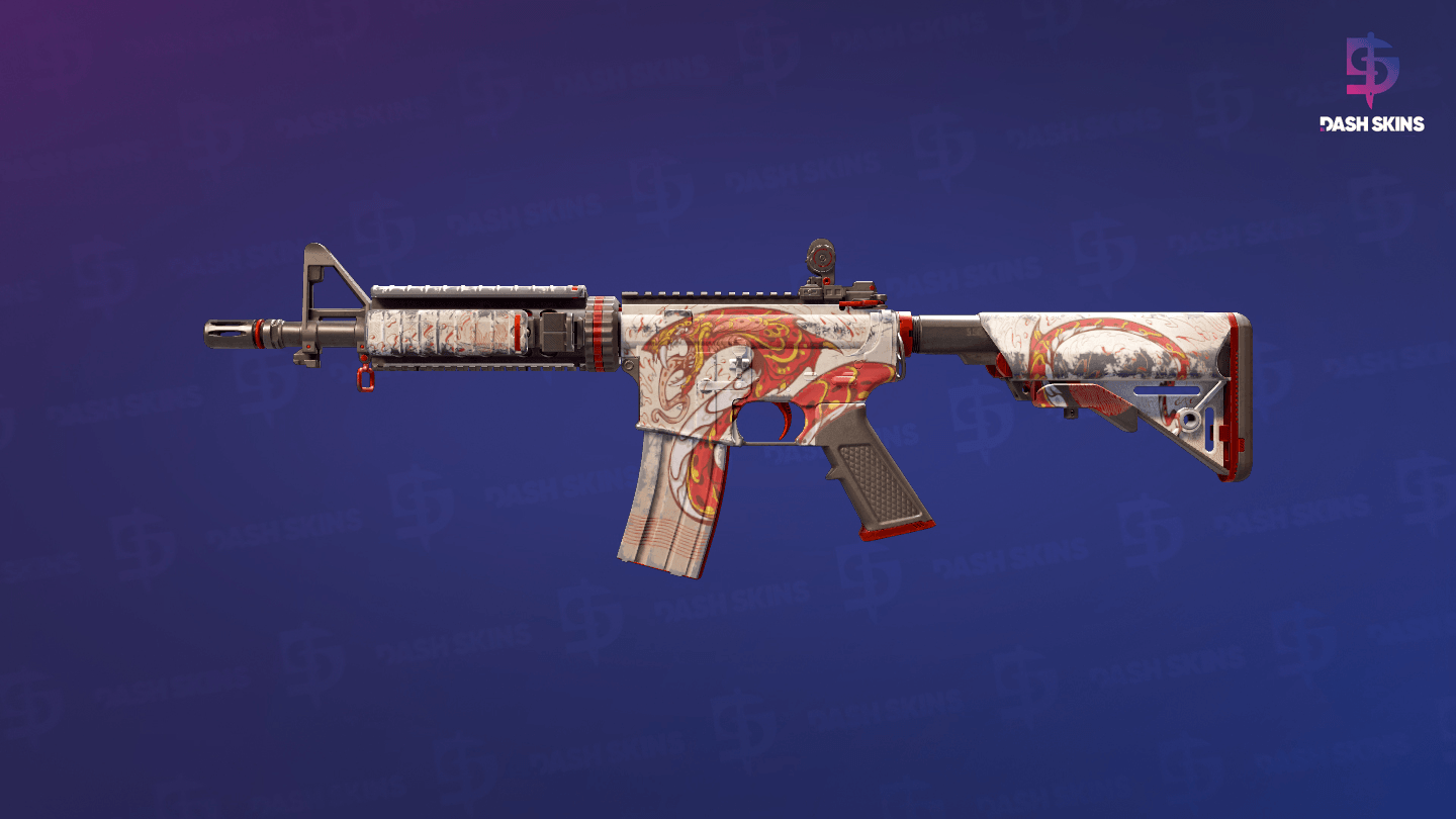 M4A4 | Falak (Well-Worn) Screenshot Playside