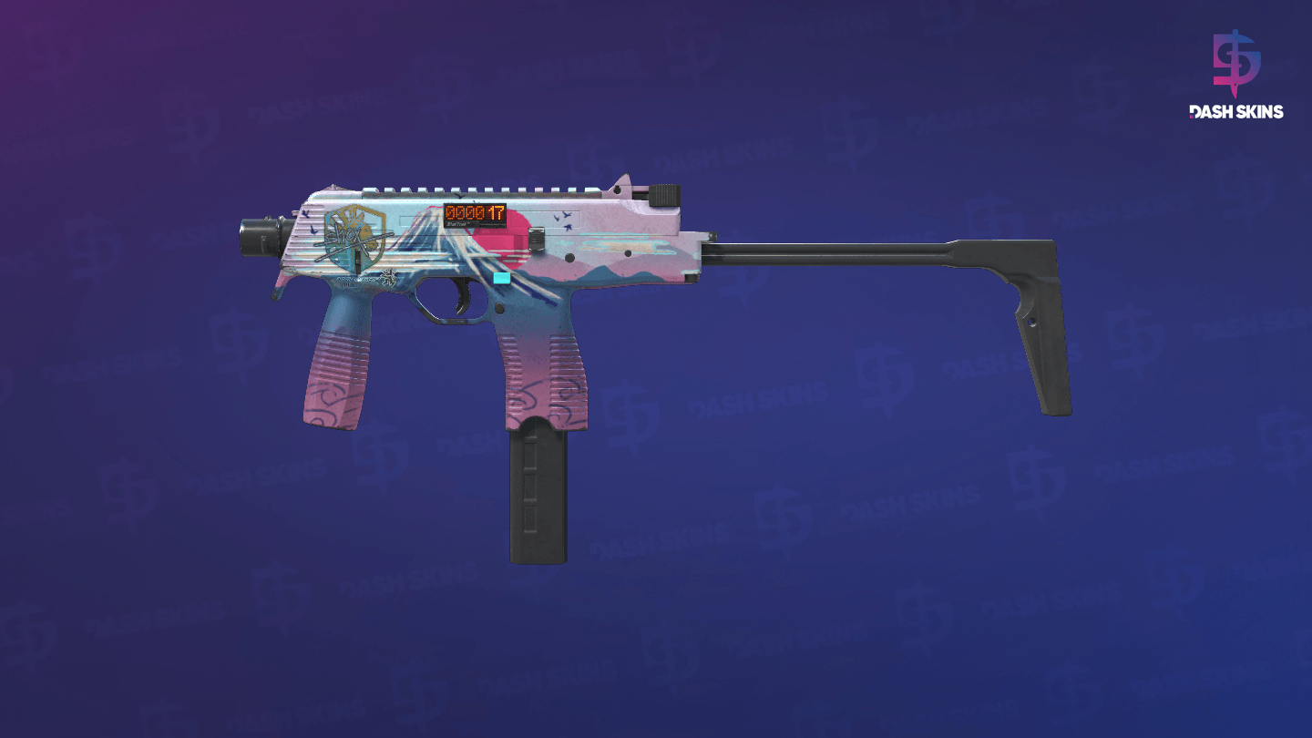 StatTrak™ MP9 | Mount Fuji (Field-Tested) Screenshot Playside