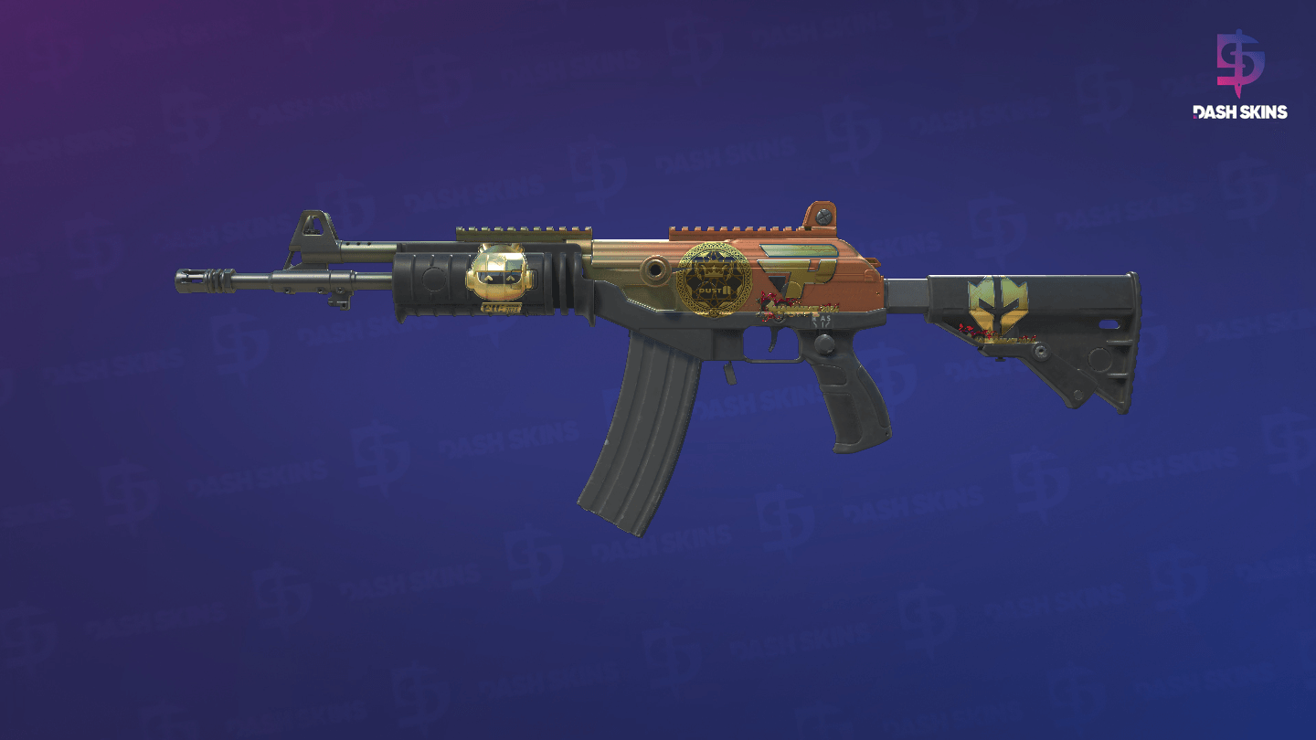 Souvenir Galil AR | Amber Fade (Factory New) Screenshot Playside