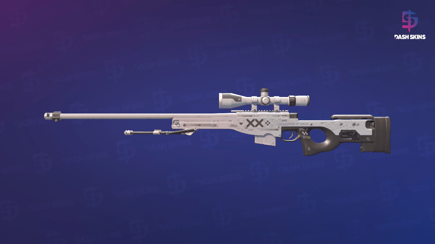 AWP | Printstream (Well-Worn) Screenshot Playside
