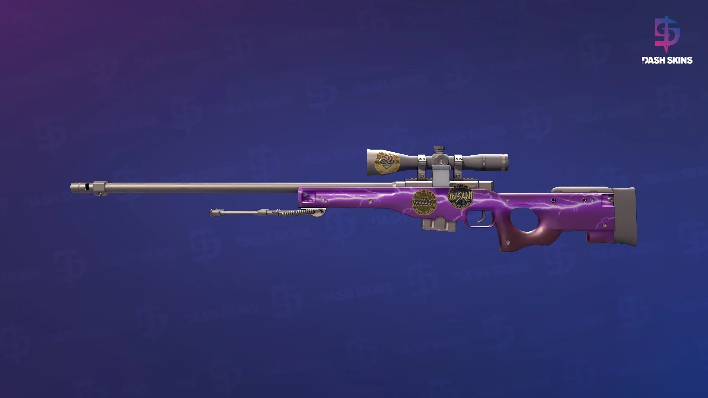 Souvenir AWP | Lightning Strike (Factory New) Screenshot Playside