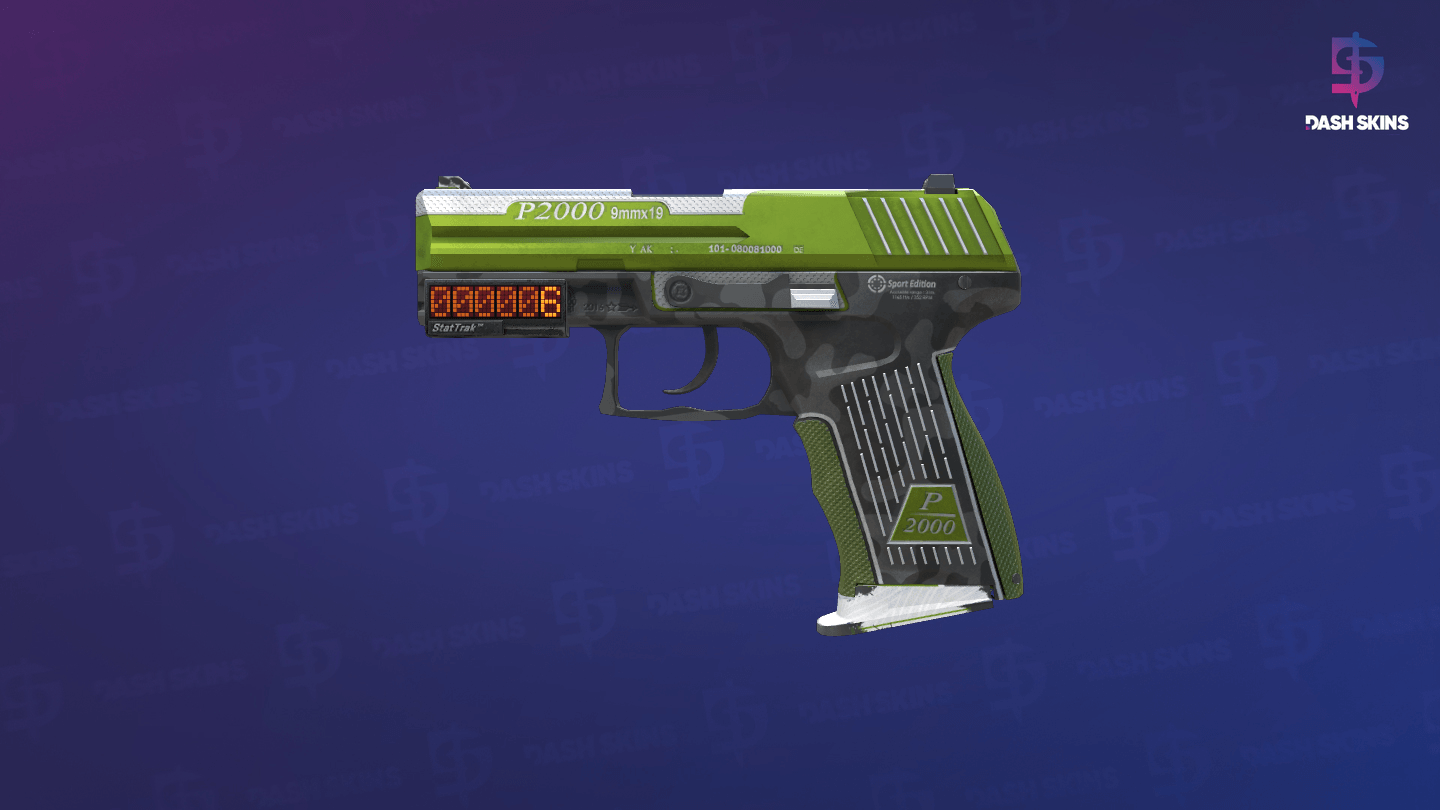 StatTrak™ P2000 | Turf (Minimal Wear) Screenshot Playside