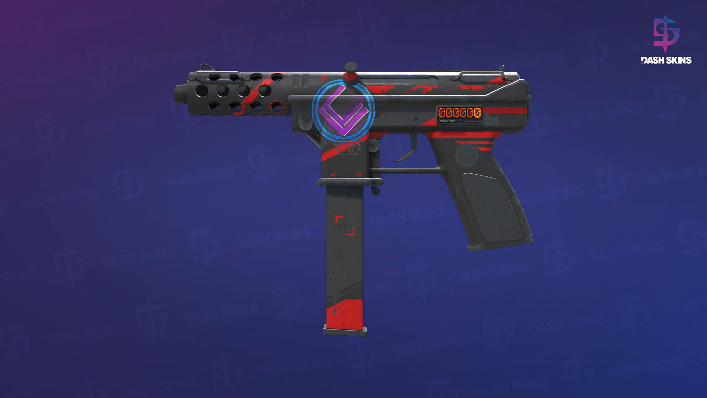 StatTrak™ Tec-9 | Isaac (Battle-Scarred) Screenshot Playside
