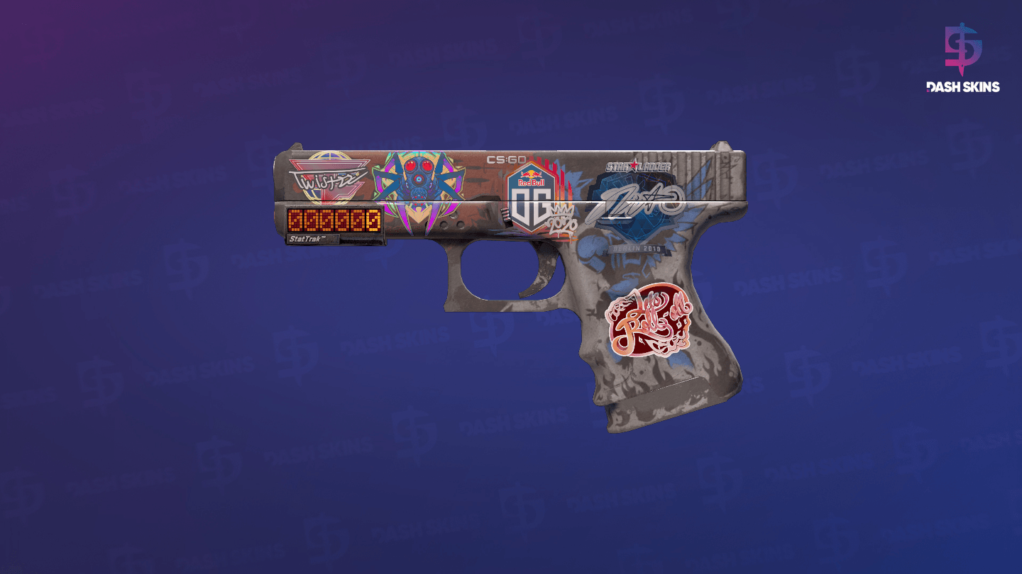 StatTrak™ Glock-18 | Sacrifice (Well-Worn) Screenshot Playside