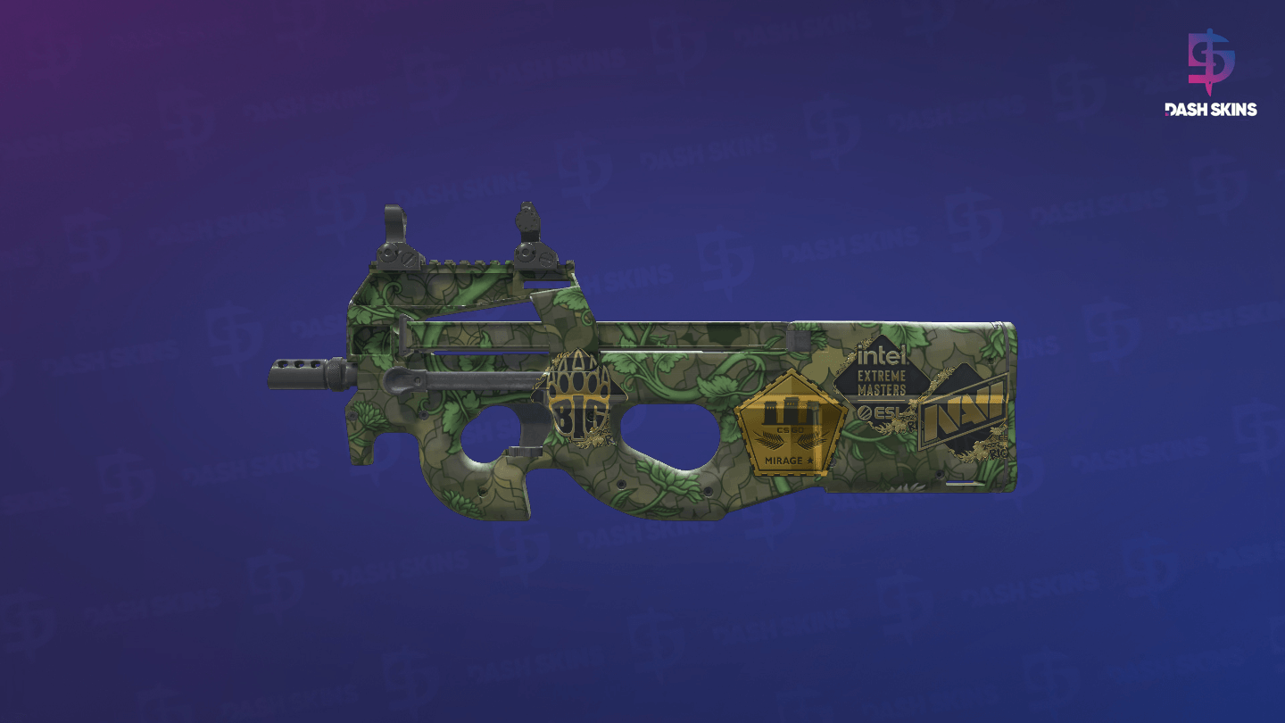 Souvenir P90 | Verdant Growth (Factory New) Screenshot Playside