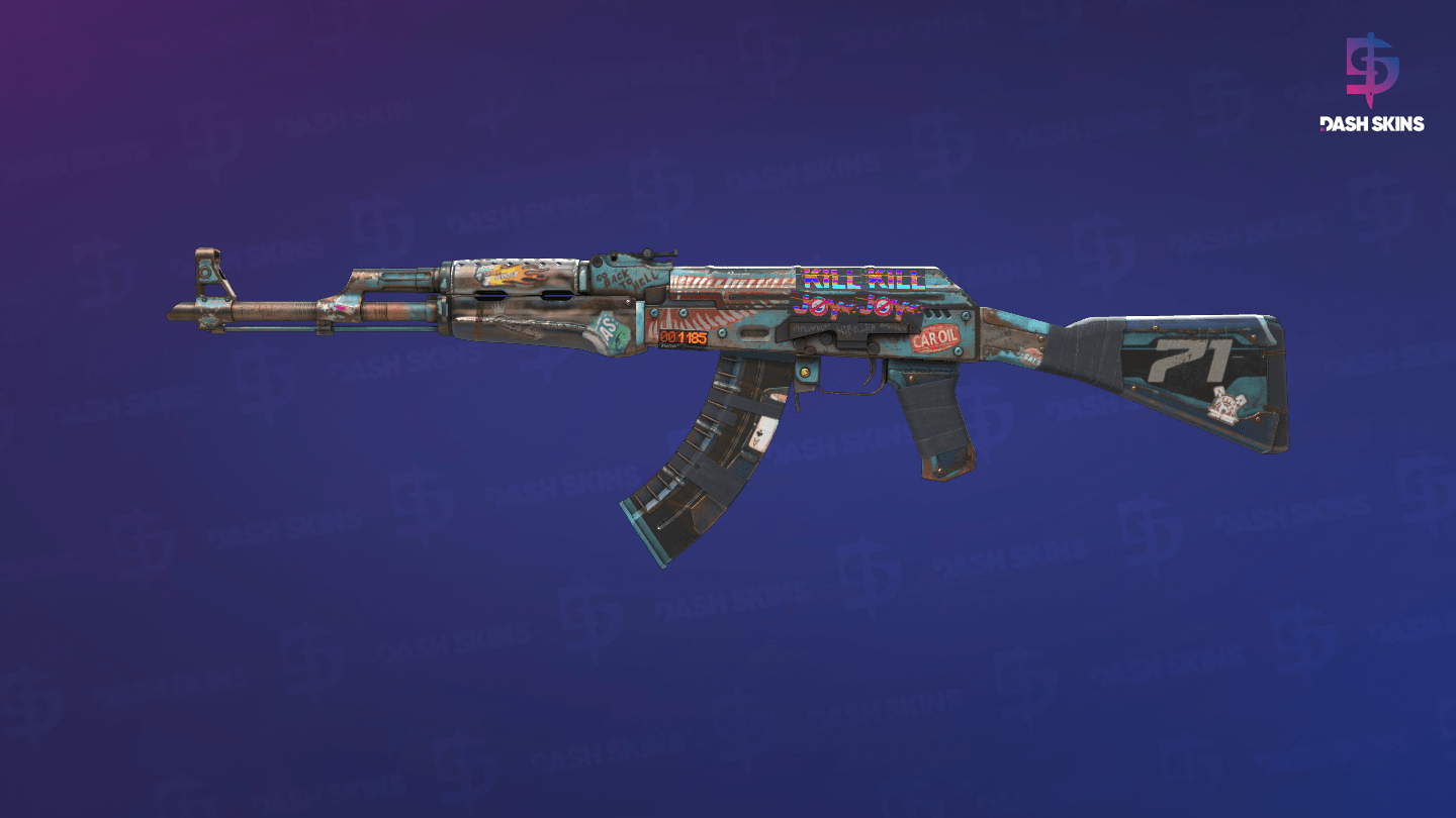 StatTrak™ AK-47 | Rat Rod (Minimal Wear) Screenshot Playside