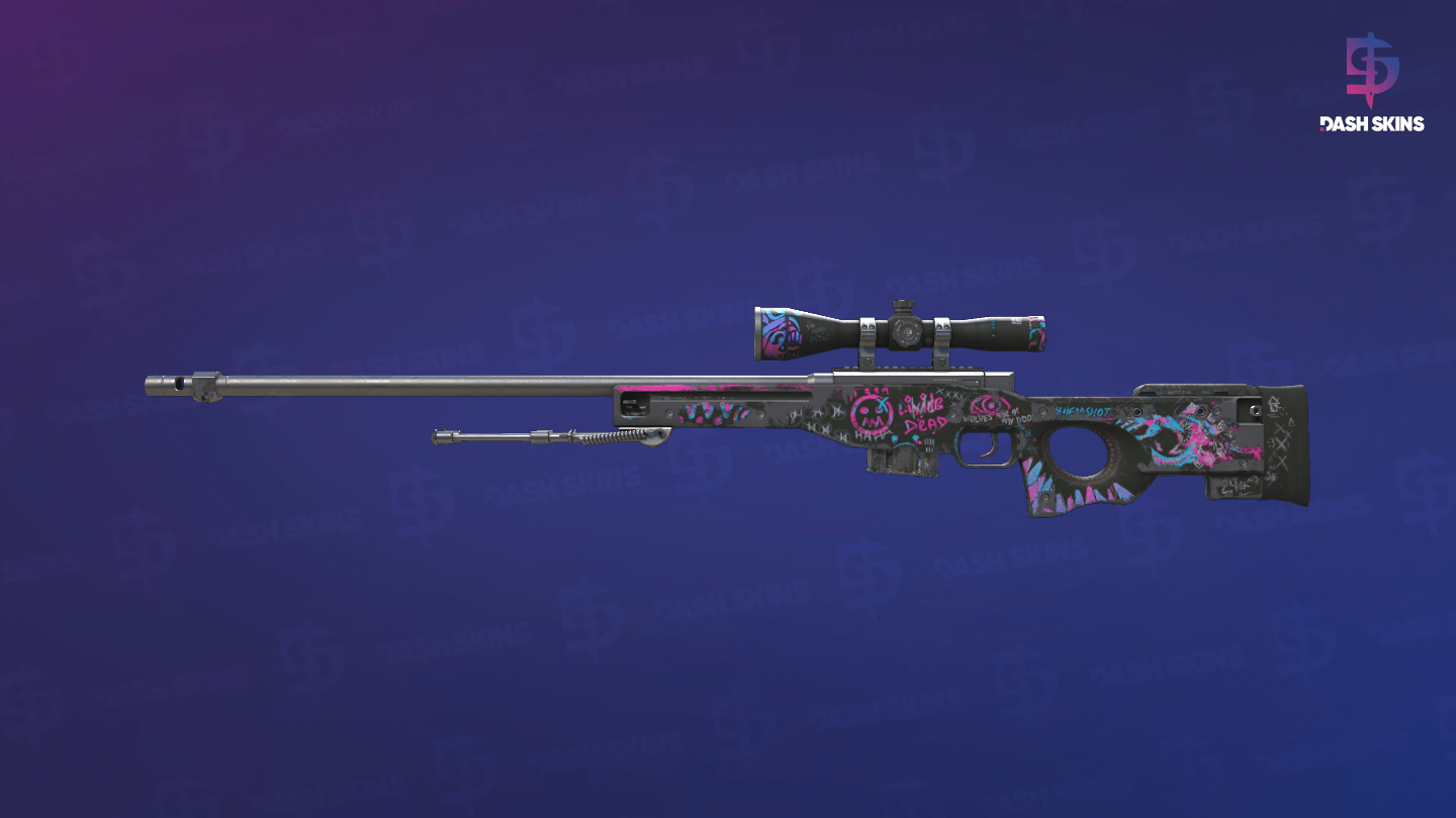 AWP | Fever Dream (Well-Worn) Screenshot Playside