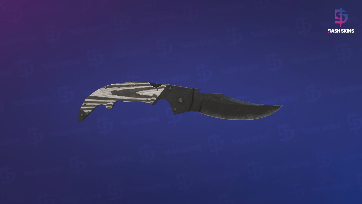 ★ Falchion Knife | Black Laminate (Field-Tested) Screenshot Playside