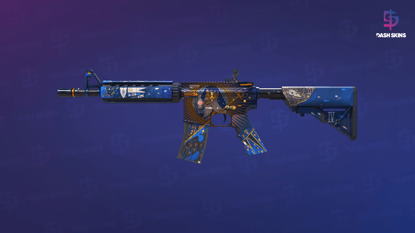 StatTrak™ M4A4 | The Emperor (Field-Tested) Screenshot Playside