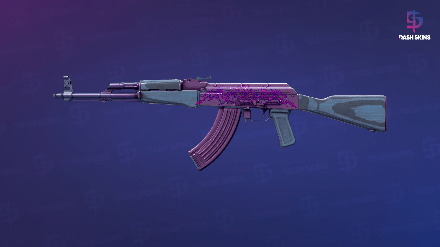 AK-47 | Midnight Laminate (Field-Tested) Screenshot Playside