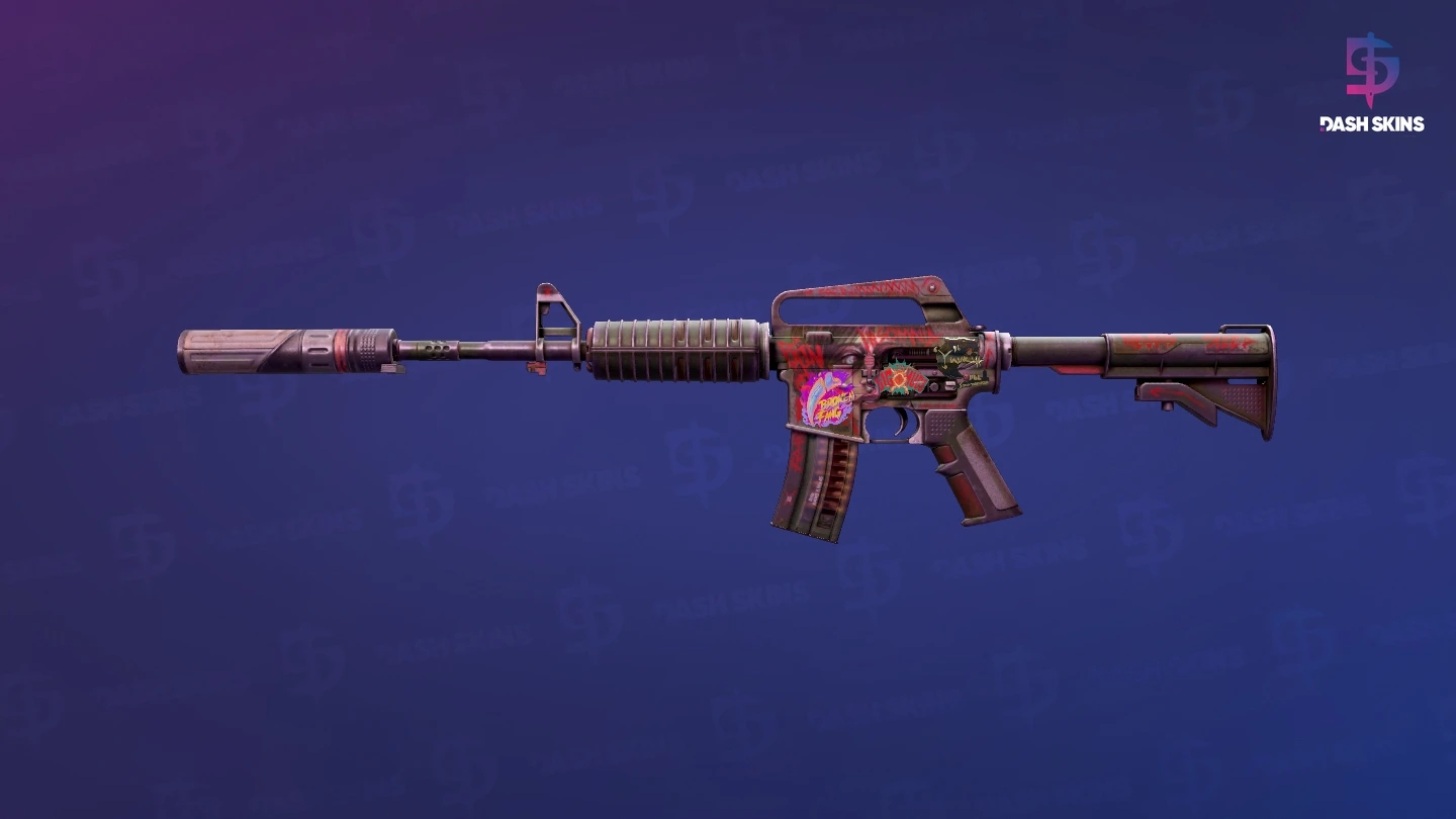 M4A1-S | Night Terror (Well-Worn) Screenshot Playside
