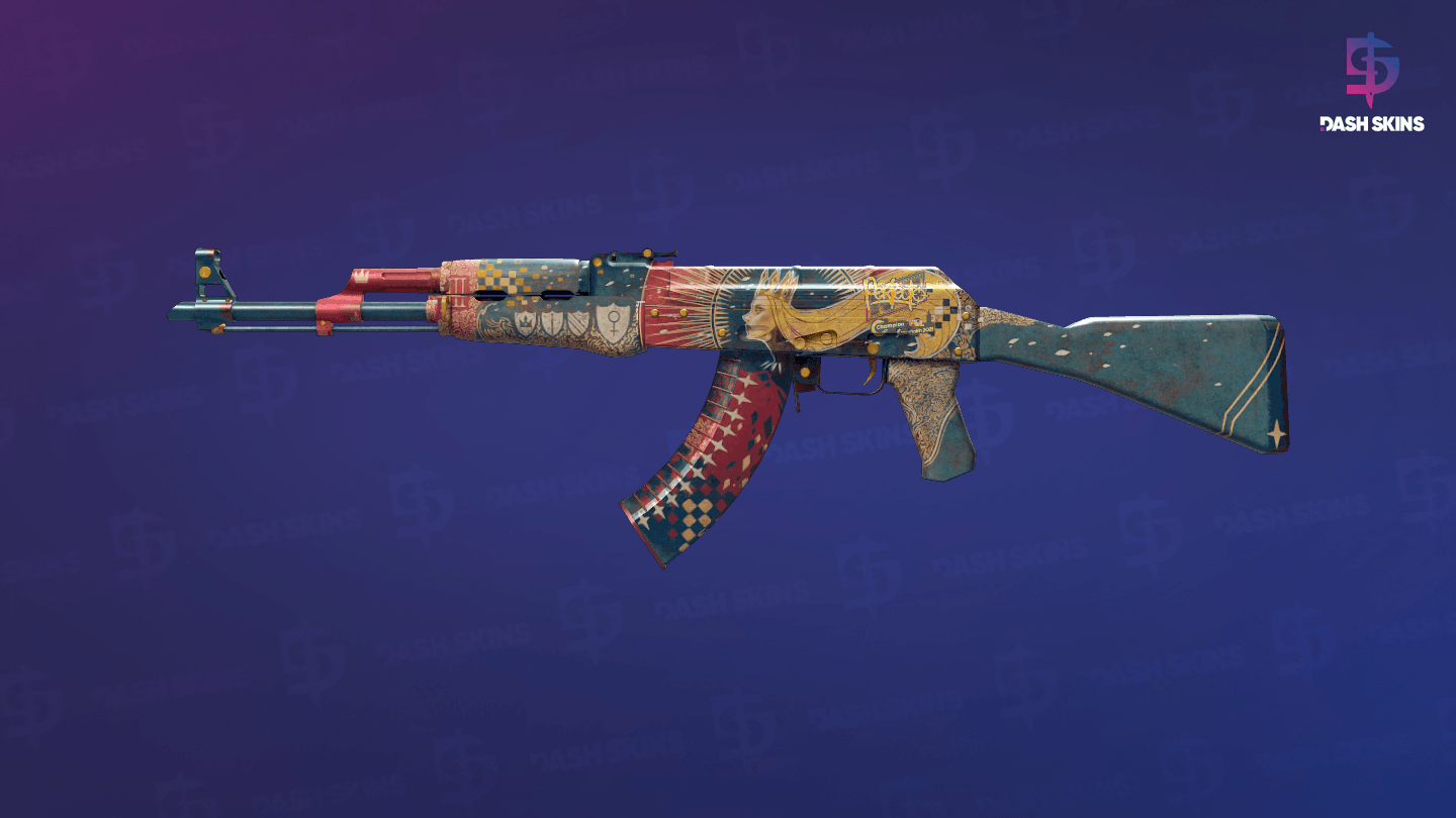 AK-47 | The Empress (Battle-Scarred) Screenshot Playside
