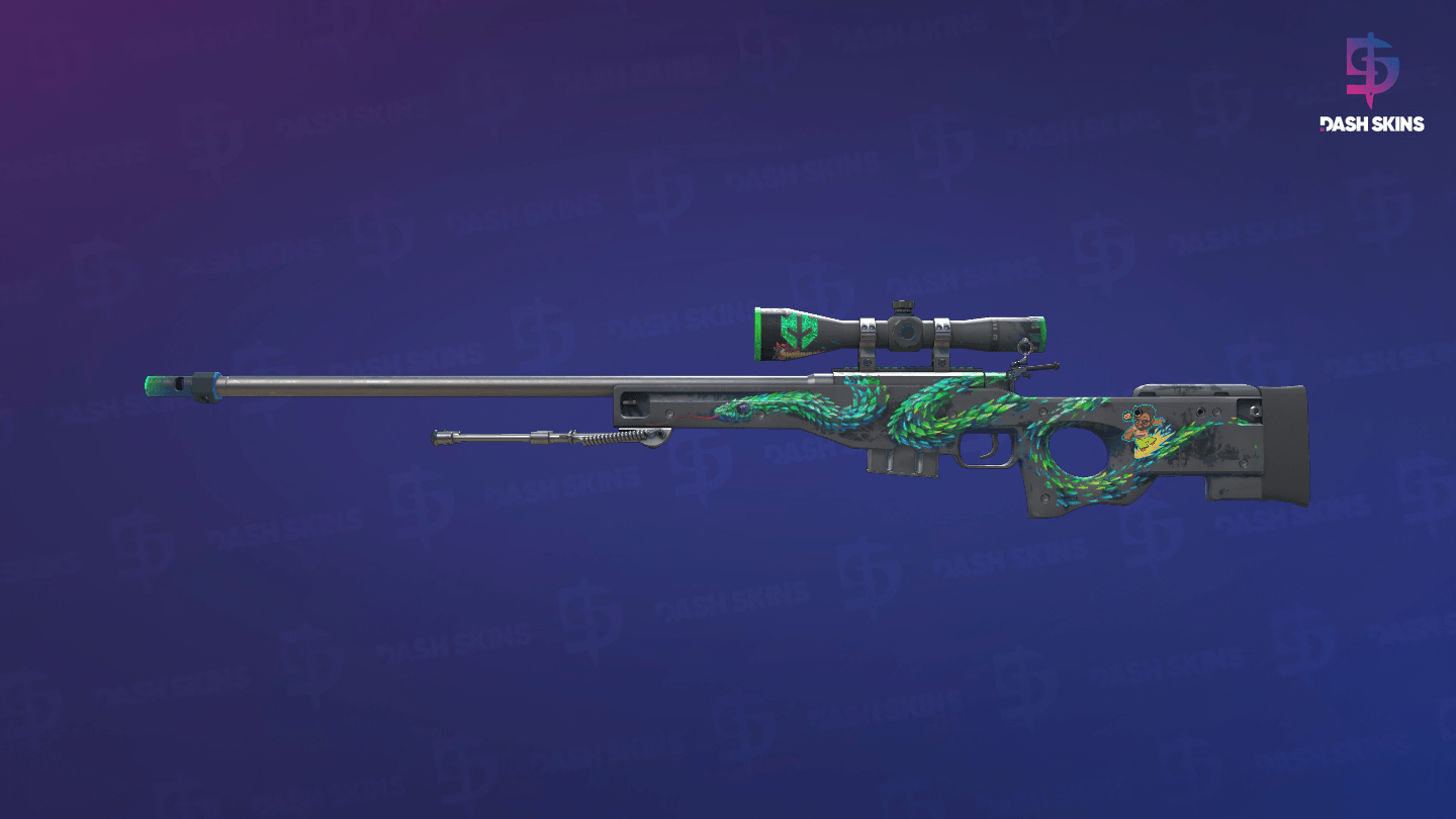AWP | Atheris (Battle-Scarred) Screenshot Playside